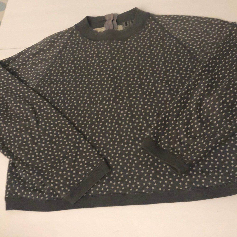 Intro Fenn Wright & Manson Crop Top Button Back Size Small
